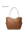 กระเป๋าสะพายไหล่ Michael Kors 35F1GTVT3L JET SET TRAVELCHAIN SHOULDER TOTE BAG  (LUGGAGE)