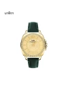 นาฬิกา COACH 14503982 BOYFRIEND GOLD TONE DIAL GREEN LEATHER STRAP WOMEN'S