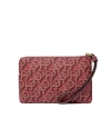 กระเป๋าคล้องมือ COACH CF548 CORNER ZIP WRISTLET WITH SIGNATURE MONOGRAM PRINT (IMROU)