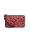 กระเป๋าคล้องมือ COACH CF548 CORNER ZIP WRISTLET WITH SIGNATURE MONOGRAM PRINT (IMROU)