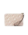 กระเป๋าคล้องมือ COACH CF548 CORNER ZIP WRISTLET WITH SIGNATURE MONOGRAM PRINT (IMCHK)