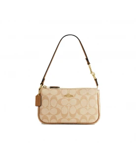 กระเป๋าคล้องมือ COACH C3308 NOLITA 19 IN SIGNATURE CANVAS (IMVHK)