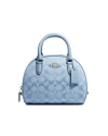 กระเป๋าสะพายข้าง COACH CH140 SYDNEY SATCHEL IN SIGNATURE CHAMBRAY (SVM6A)