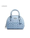 กระเป๋าสะพายข้าง COACH CH140 SYDNEY SATCHEL IN SIGNATURE CHAMBRAY (SVM6A)