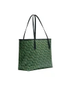 กระเป๋าสะพายไหล่ COACH CF342 CITY TOTE WITH SIGNATURE MONOGRAM PRINT (IMGRN)