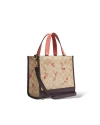 กระเป๋าสะพายไหล่ COACH CJ646 DEMPSEY TOTE 22 IN SIGNATURE CANVAS WITH HEART AND STAR PRINT (IMOT4)