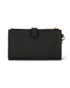 กระเป๋าคล้องมือ Michael Kors 35F8GTVW0L Jet Set Travel Double-Zip Wristlet  (BLACK)