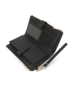กระเป๋าคล้องมือ Michael Kors 35F8GTVW0L Jet Set Travel Double-Zip Wristlet  (BLACK)