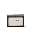 กระเป๋าใส่บัตรใส่การ์ด COACH CH415 SLIM ID CARD CASE IN SIGNATURE CANVAS (SVW1P)