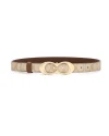 เข็มขัด COACH CA516 SIGNATURE BUCKLE BELT (IMBDXL)