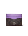 กระเป๋าใส่บัตรใส่การ์ด COACH CH415 SLIM ID CARD CASE IN SIGNATURE CANVAS (SVW1P)