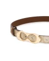 เข็มขัด COACH CA516 SIGNATURE BUCKLE BELT (IMBDXL)