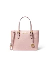 กระเป๋าสะพายข้าง MICHAEL KORS 35T9GTVT0B JET SET TRAVEL XS ZIP CROSSBODY TOTE BAG  (DKPWDRBLSH)