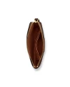 กระเป๋าคล้องมือ COACH CW854 Signature coated canvas and smooth leather (IMXHE)				