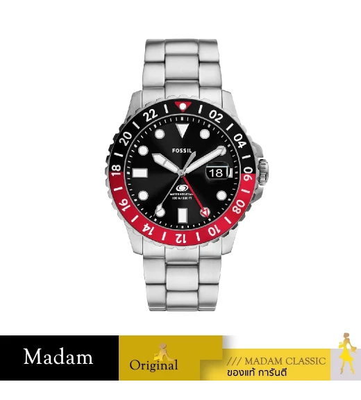 นาฬิกา FOSSIL Fossil FS6092 Blue GMT Men's Watch 46 mm