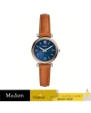 นาฬิกา FOSSIL Grant Men's Watch, 44 mm Case Size, Quartz Chronograph Movement, Genuine Leather Strap  