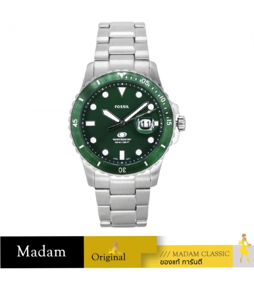นาฬิกา FOSSIL FS6033 Blue Dive Men's Watch 42 mm