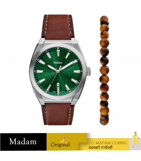 นาฬิกา Fossil FS6080SET Everett SET Men's Watch 42 mm  
