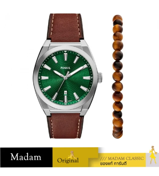 นาฬิกา Fossil FS6080SET Everett SET Men's Watch 42 mm  