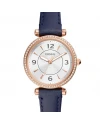 นาฬิกา Fossil Women's Analog Silver Dial Brown Leather Band Watch - ES5295  