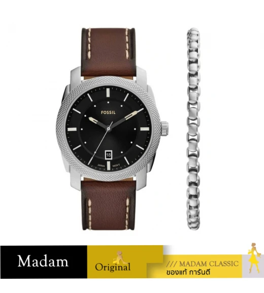 นาฬิกา Fossil FS6081SET Machine SET Men's Watch 42 mm  