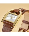 นาฬิกา Fossil Harwell Analog White Dial Women's Watch-Es5264 - Leather  