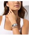 นาฬิกา Michael Kors Women's wristwatch, model MK4839SET, stainless steel strap, silver color