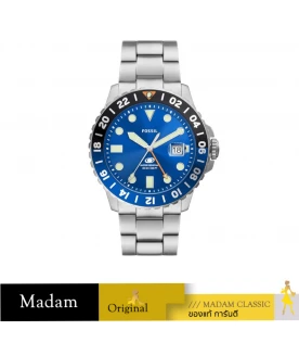 นาฬิกา FOSSIL FS5991 Blue GMT Men's Watch 46 mm 