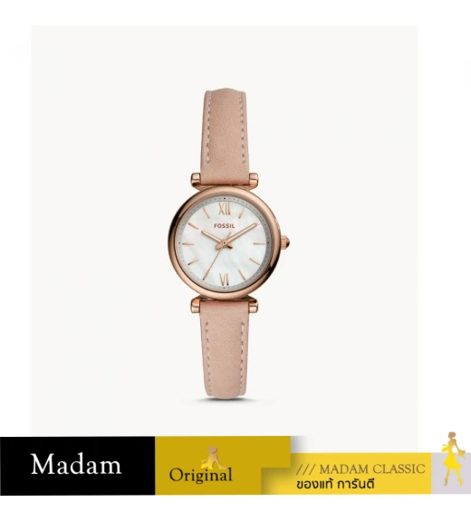 นาฬิกา Fossil Women's Carlie Quartz Stainless Steel Three-Hand Watch  