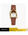 นาฬิกา Fossil Harwell Analog White Dial Women's Watch-Es5264 - Leather  