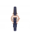 นาฬิกา Fossil Women's Analog Silver Dial Brown Leather Band Watch - ES5295  