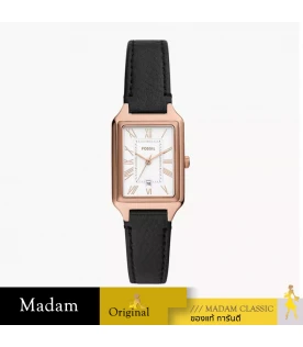 นาฬิกา Fossil Analog White Dial Women's Watch-Es5310 - Leather  