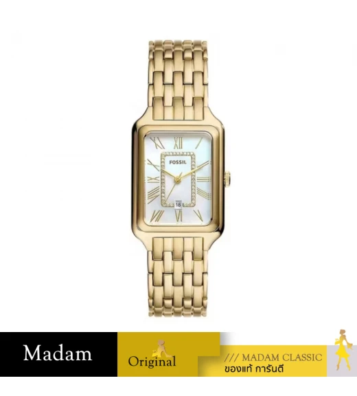 นาฬิกา Fossil Women's watch, model ES5304, stainless steel, Gold