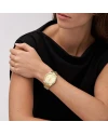 นาฬิกา Fossil Analog Gold Dial Women's Stainless Steel Watch-ES5299  