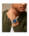 นาฬิกา FOSSIL  FS6029 Blue Dive Men's Watch 42 mm  
