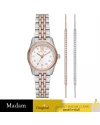 Michael Kors Women's wristwatch, model MK4817SET, Stainless steel strap, Silver - Rose Gold 