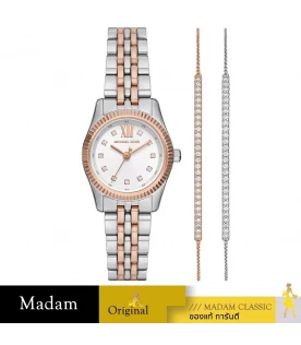 Michael Kors Women's wristwatch, model MK4817SET, Stainless steel strap, Silver - Rose Gold 