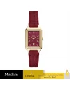นาฬิกาข้อมือผู้หญิง Fossil  รุ่น ES5383 ,สายหนัง สีเเดง ,23 MM.