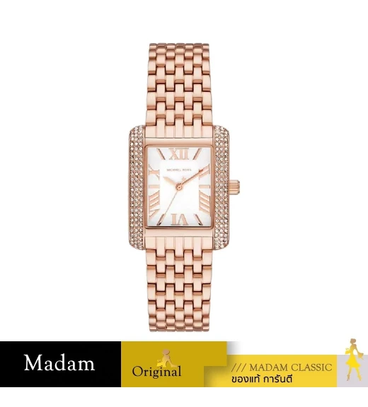 นาฬิกา Michael Kors Women's watch, model MK4743, stainless steel strap, rose gold color