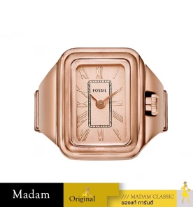 นาฬิกา Fossil Stainless Steel Womens Raquel Analog Watch Ring Rose Gold Es5345, Band Colo r: Rose Gold