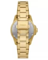 นาฬิกา Fossil Fossil ES5350 Blue Dive Women's Watch 28 mm