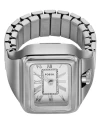 นาฬิกา Fossil Women's Quartz Stainless Steel Two-Hand Watch Ring