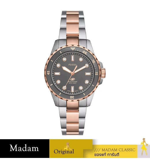 นาฬิกา Fossil Fossil ES5348 Blue Dive Women's Watch 28 mm	