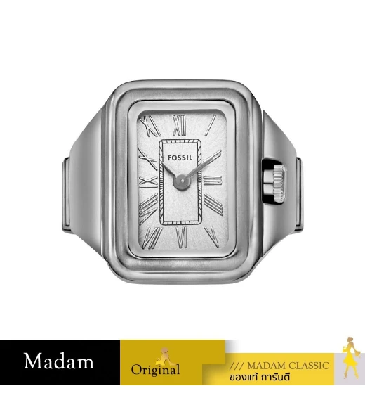 นาฬิกา Fossil Women's Quartz Stainless Steel Two-Hand Watch Ring
