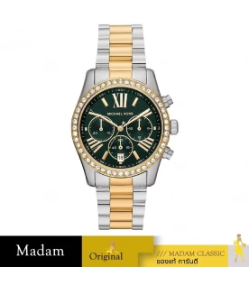 นาฬิกา Women's watch, model MK7241, stainless steel strap, gold color 