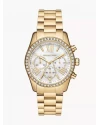 นาฬิกา Michael Kors Women's watch, model MK7241, stainless steel strap, gold color