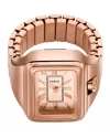 นาฬิกา Fossil Stainless Steel Womens Raquel Analog Watch Ring Rose Gold Es5345, Band Colo r: Rose Gold