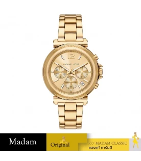 นาฬิกา Michael Kors Stainless Steel Analog Gold Dial Women's Watch-Mk7493