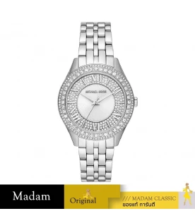 นาฬิกา Michael Kors Harlowe Quartz Watch, Silver Dial, Silver Stainless Steel Strap for Women - MK4708