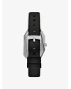 นาฬิกา Suri Silver-Tone and Leather Watch - MK4881